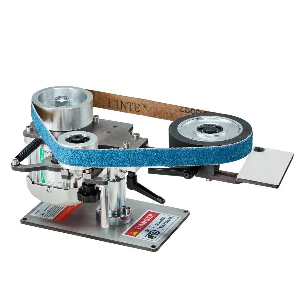 Belt Grinder Sander Variable Speed Belt Polisher With VFD Polishing Grinding Machine With Grinding  7