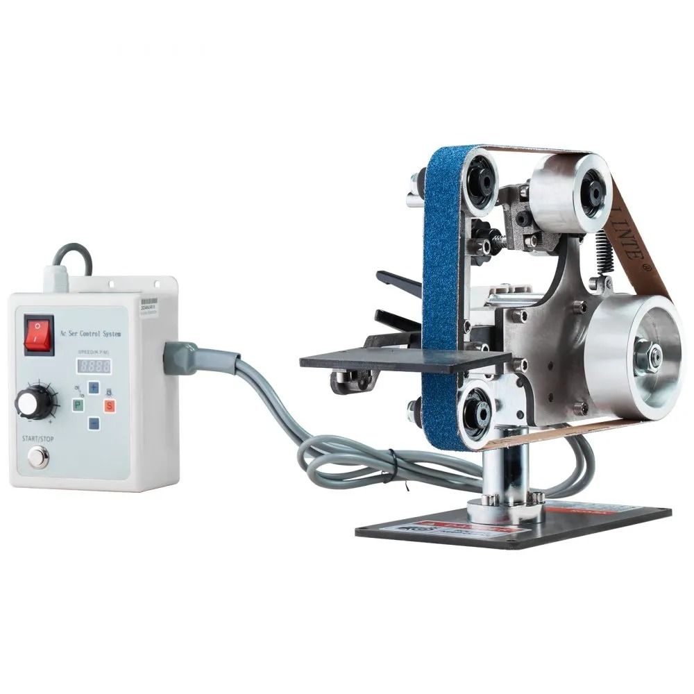 Belt Grinder Sander Variable Speed Belt Polisher With VFD Polishing Grinding Machine With Grinding  8