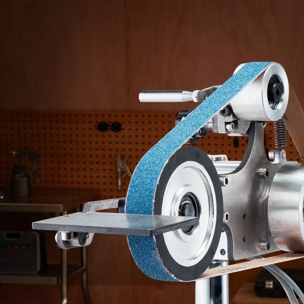 Belt Grinder Sander Variable Speed Belt Polisher With VFD Polishing Grinding Machine With Grinding  6