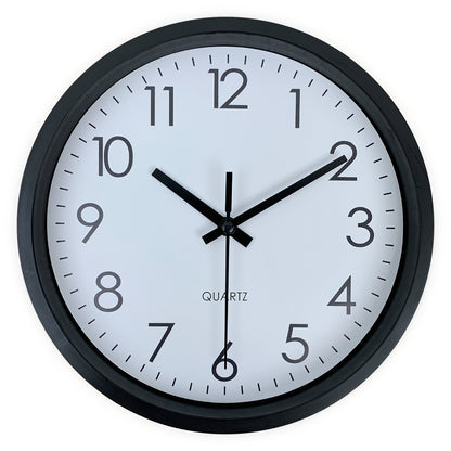Modern simple wall clock, silent non-ticking wall clock, bedroom study living room bathroom home wall decoration clock