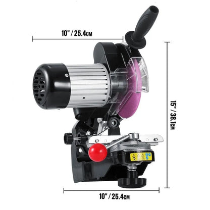 Professional Electric Chainsaw Blade Sharpener Chain Grinder Adjustable MultiAngle Tool 8