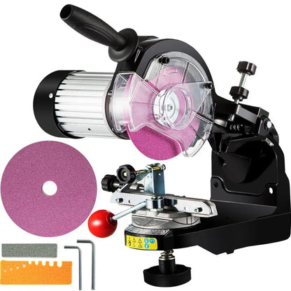 Professional Electric Chainsaw Blade Sharpener, Chain Grinder, Adjustable Multi-Angle Tool