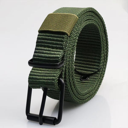 PorousPin Canvas Belt Mens Adjustable Pin Buckle Training And Denim Belt 7