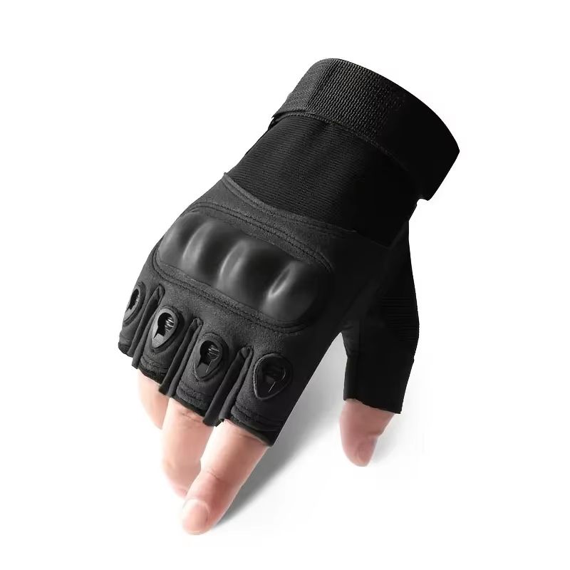 RaptorGuard Mens Tactical Fingerless Gloves For Outdoor Sports Shooting Airsoft  Cycling 6