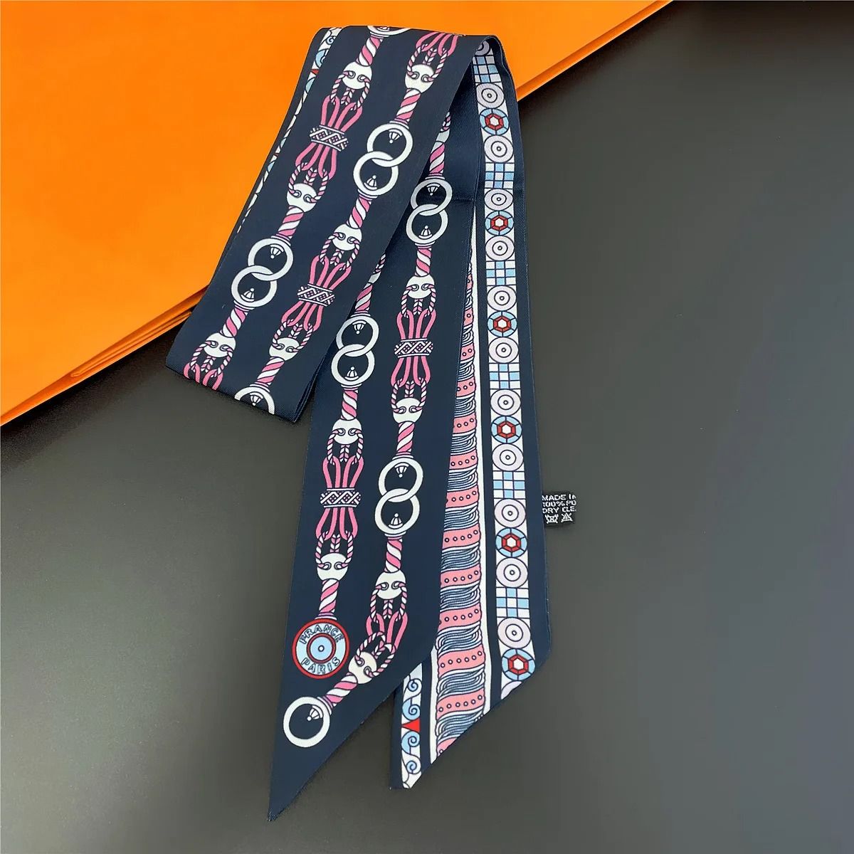 Long Scarf Ribbon Headband For Women  Versatile Neckerchief And Bag Handle Accessory 16