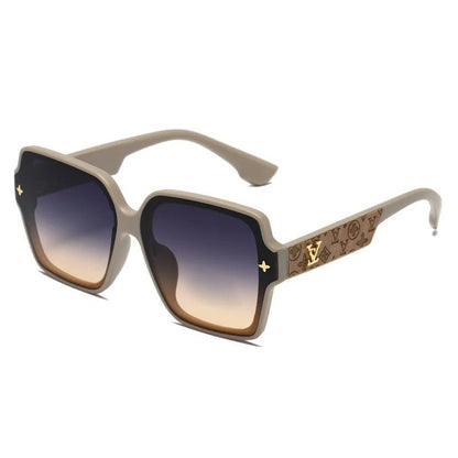 Fashion Square Frame Sunglasses  Luxury Oversized UV Protection Eyewear For Women 6