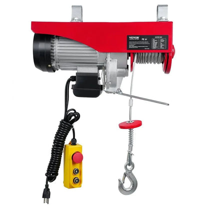 Lifting Capacity Electric Hoist Steel Wire Winch Single Cable Lifting Height Wired Remote Pure Copp 7