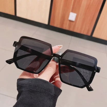Big Frame Vintage Sunglasses For Men And Women  Retro Square UV Protection Eyewear 3