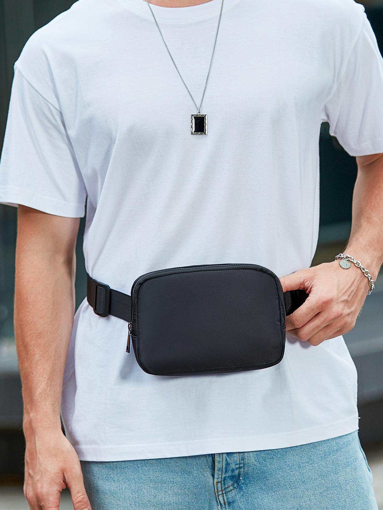 Lightweight Small Fanny Pack, Portable Waterproof Waist Bag, Fashionable Multi-Functional Messenger Bag for Travel
