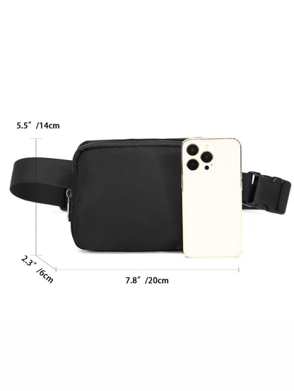 Lightweight Small Fanny Pack, Portable Waterproof Waist Bag, Fashionable Multi-Functional Messenger Bag for Travel