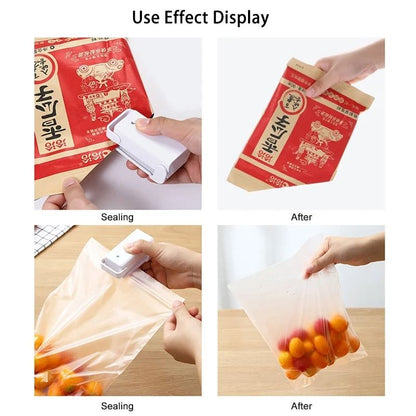 Mini Heat Bag Sealer  Portable Food Storage Tool For Airtight Freshness 5