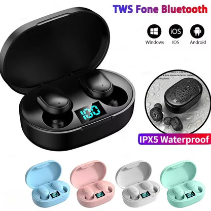 Wireless Bluetooth Earphones Bluetooth Headset Noise Cancelling Earbuds With Microphone Wireless He 1
