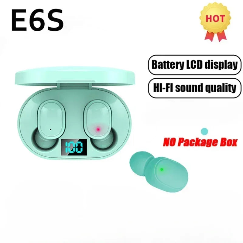 Wireless Bluetooth Earphones Bluetooth Headset Noise Cancelling Earbuds With Microphone Wireless He 8
