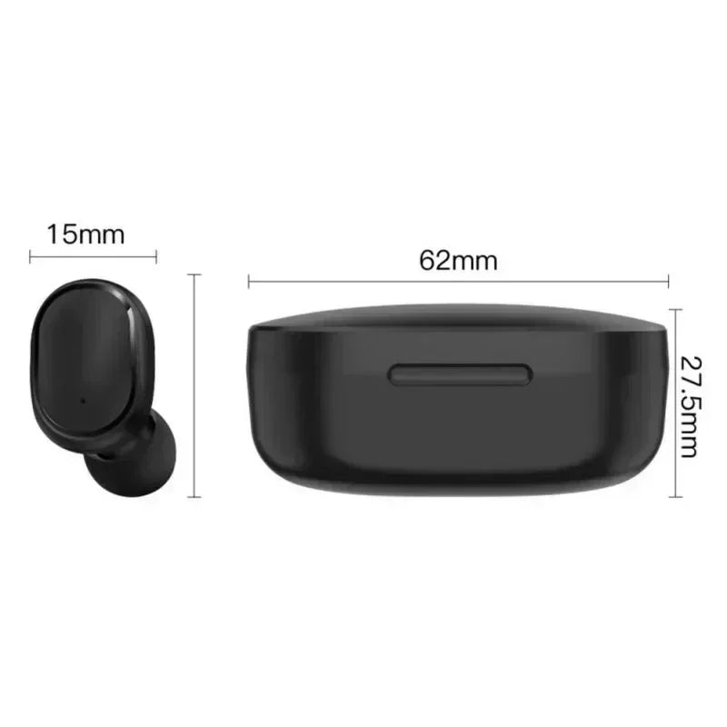 Wireless Bluetooth Earphones Bluetooth Headset Noise Cancelling Earbuds With Microphone Wireless He 5