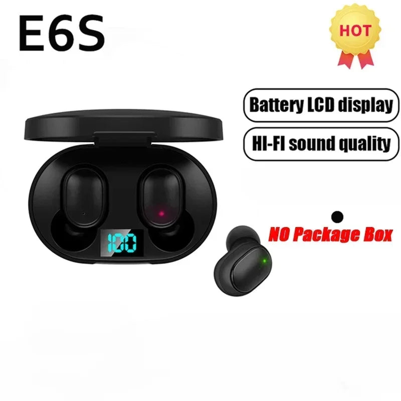 Wireless Bluetooth Earphones Bluetooth Headset Noise Cancelling Earbuds With Microphone Wireless He 9