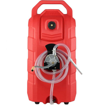 Portable Fuel Caddy Gas Storage Tank Hand Pump Rubber Wheels Fuel Transfer Storage Tank For Gasolin 9
