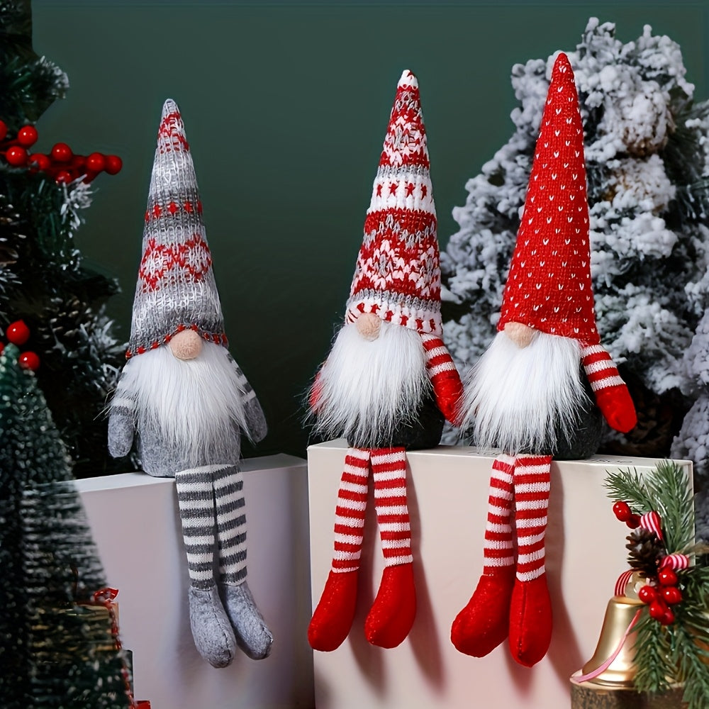 Gnome Christmas Faceless Plush Doll, Christmas Ornament, Christmas Decorations For Home, Xmas Navidad Natal New Year
