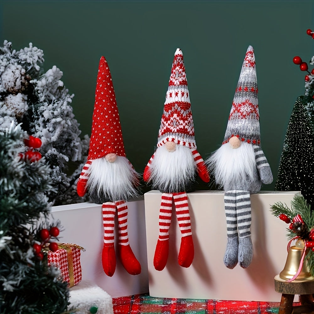 Gnome Christmas Faceless Plush Doll Christmas Ornament Christmas Decorations For Home Xmas Navidad  2