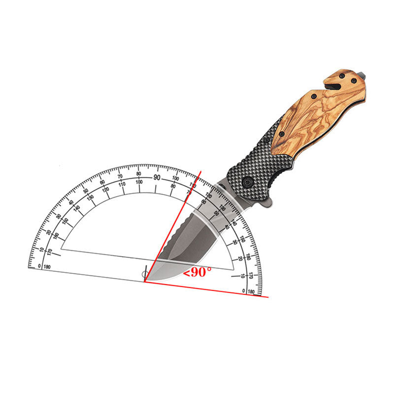 Folding Knife, High Hardness Outdoor Pocket Knife, Multifunctional Fruit Knife, Portable Camping Tool, Self Defense Fold