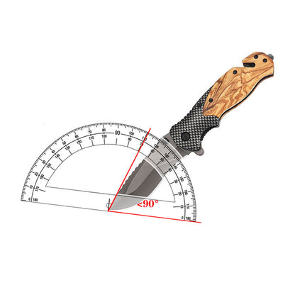 Folding Knife, High Hardness Outdoor Pocket Knife, Multifunctional Fruit Knife, Portable Camping Tool, Self Defense Fold