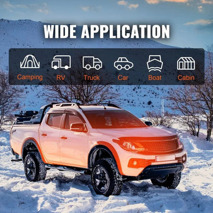 Diesel Air Heater All In One Bluetooth App LCD Efficient Portable Diesel Heater For Car RV Camping  1