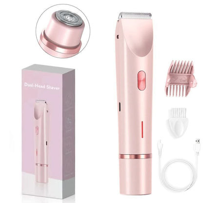 Electric Shaver For Women Dual Head Hair Remover And Trimmer For Legs Underarms And Bikini Line 8