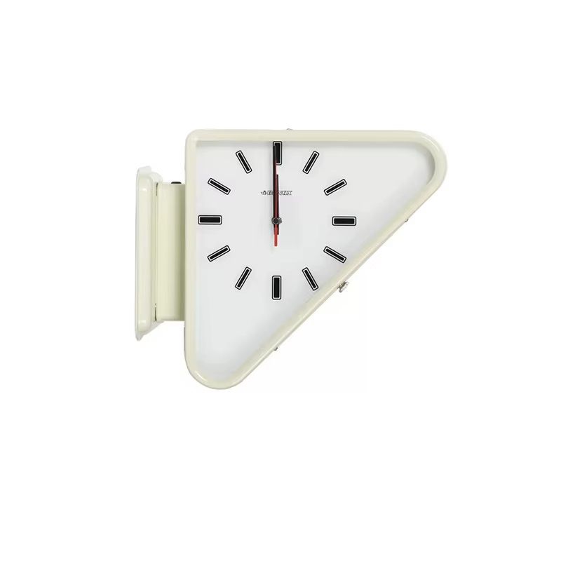 Living Room Minimalism Clock Triangle Modern Twosided Wall Clock Silent Design Mechanism For Decora 8