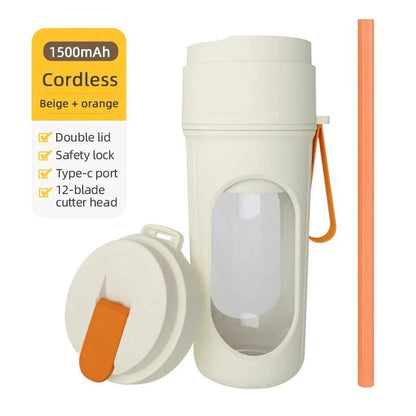 Portable Juicer Blender 400ml USB Rechargeable Smoothie Maker For Fruits And Vegetables 8