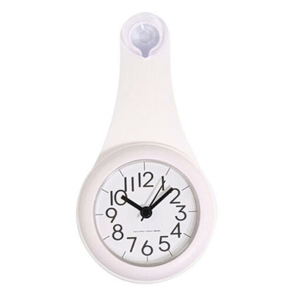 Kitchen Wall Clock Bathroom Hanging Clock Multipurpose Water Resistant Clock For Birthday Christmas 1