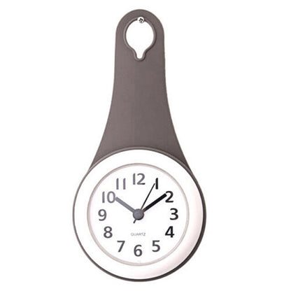 Kitchen Wall Clock Bathroom Hanging Clock Multipurpose Water Resistant Clock For Birthday Christmas 2