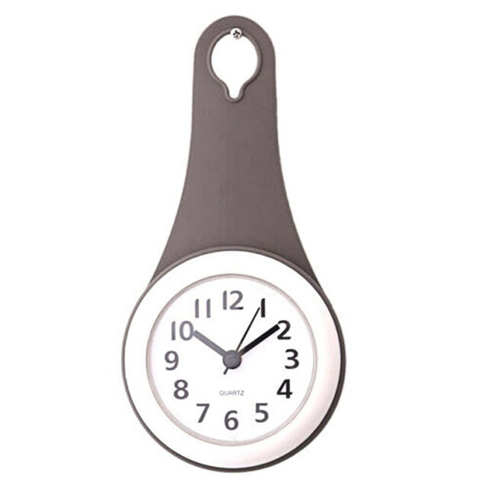 Kitchen Wall Clock Bathroom Hanging Clock Multipurpose Water Resistant Clock For Birthday Christmas 5