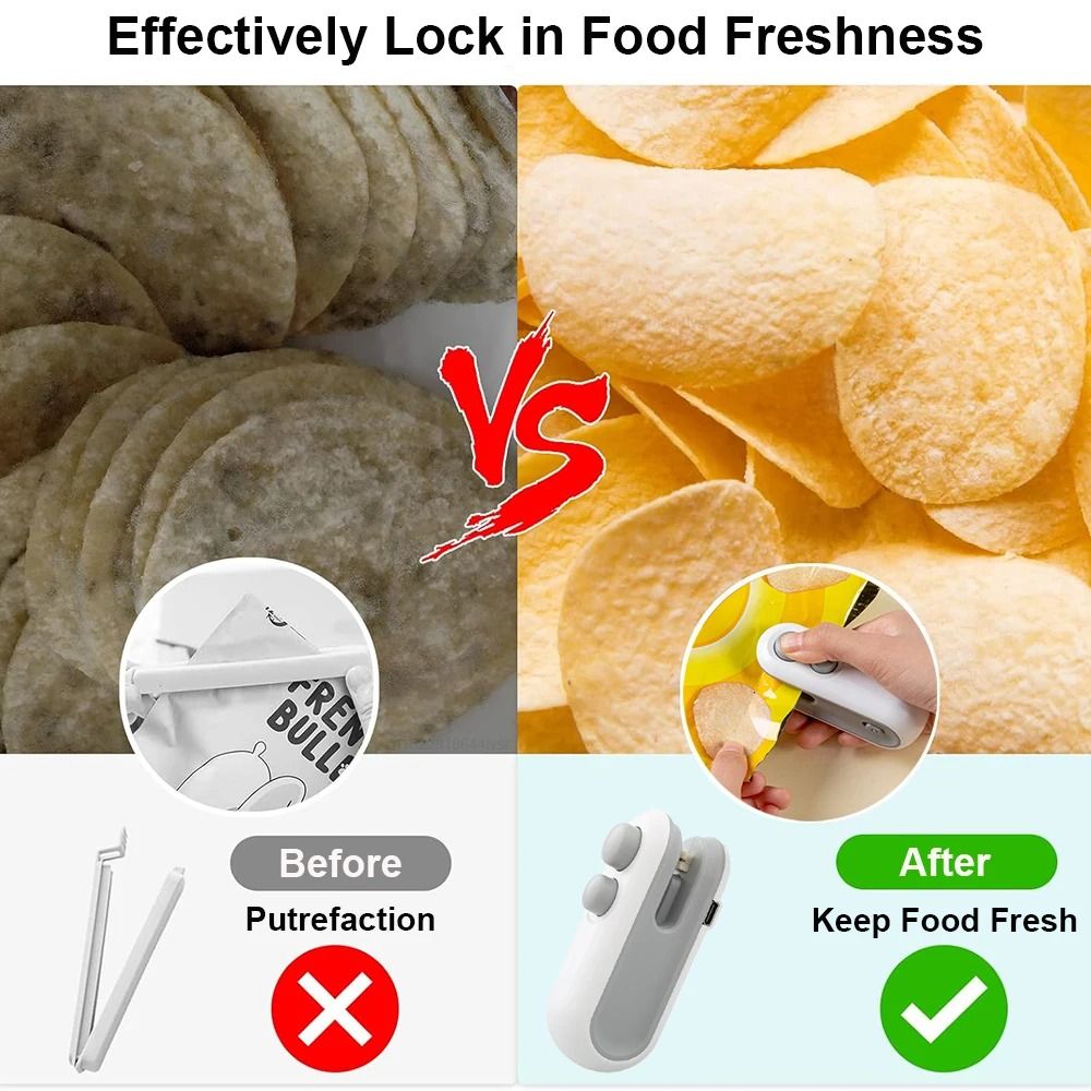 Mini Rechargeable Heat Bag Sealing Machine For Food Storage And Packaging 5
