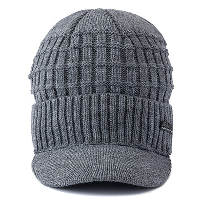 Stylish Soft Beanie Hat For Men Women New Style Unisex Winter Hat Outdoor Knitted Hat Plush Fleece  2