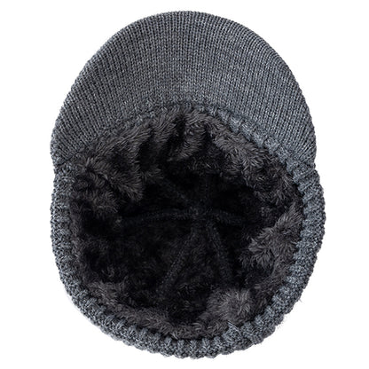 Stylish Soft Beanie Hat For Men Women New Style Unisex Winter Hat Outdoor Knitted Hat Plush Fleece  4
