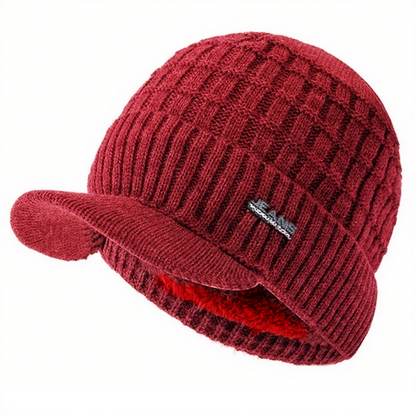 Stylish Soft Beanie Hat For Men Women New Style Unisex Winter Hat Outdoor Knitted Hat Plush Fleece  6