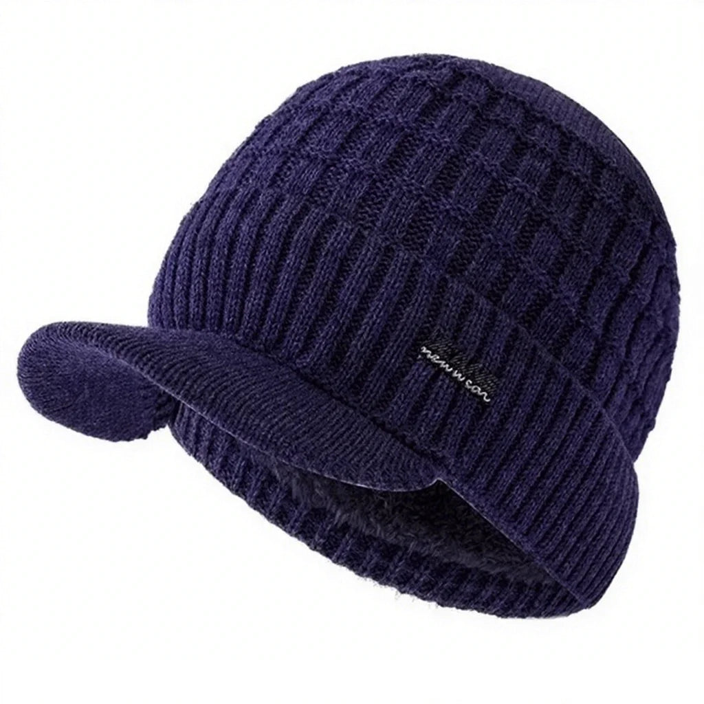 Stylish Soft Beanie Hat For Men Women New Style Unisex Winter Hat Outdoor Knitted Hat Plush Fleece  7
