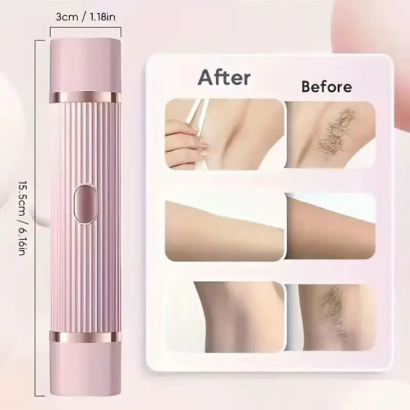 TwoinOne Electric Shaver For Women  Face Legs And Underarms 6