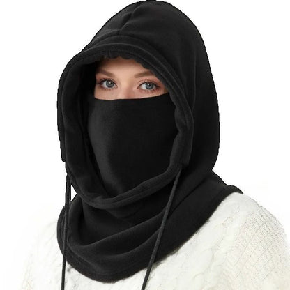Winter Balaclava Hooded Scarf  Warm Neck Gaiter With Hood 5