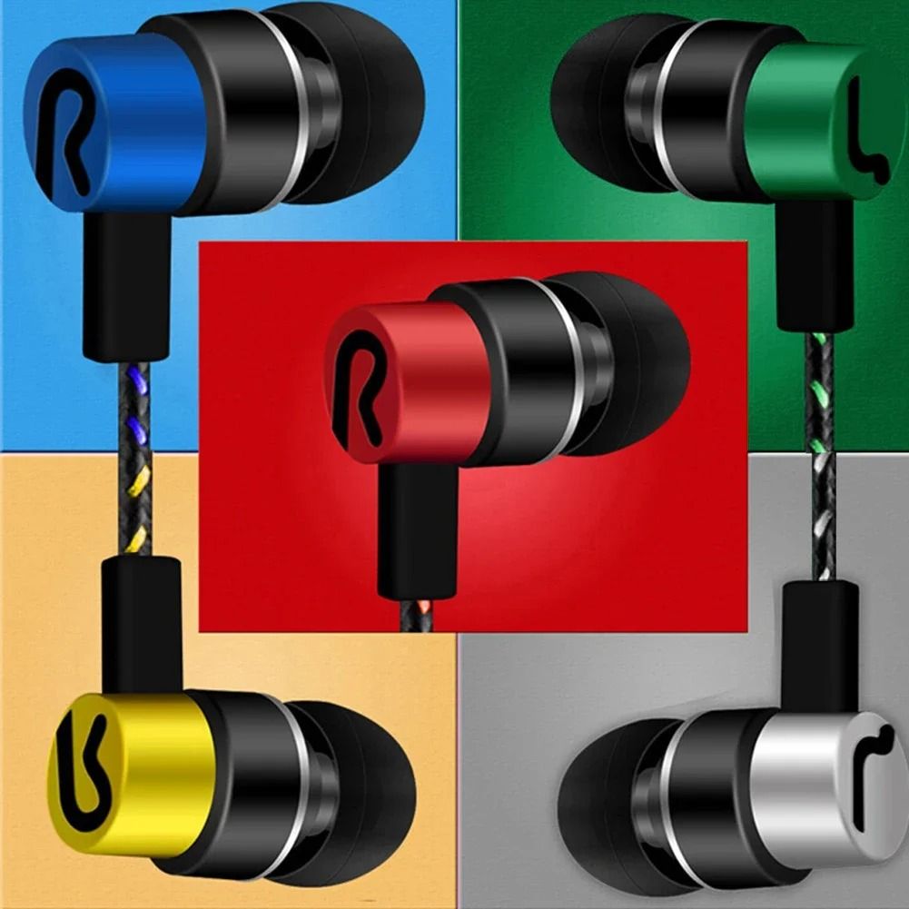 35mm InEar Wired Headphones  Deep Bass Stereo Earbuds With Noise Isolation 4