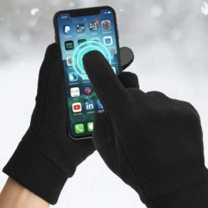 Warm Winter Gloves  Polar Fleece Thermal Gloves With Touch Screen Support 1