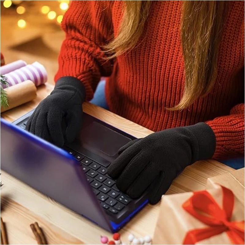 Warm Winter Gloves  Polar Fleece Thermal Gloves With Touch Screen Support 5