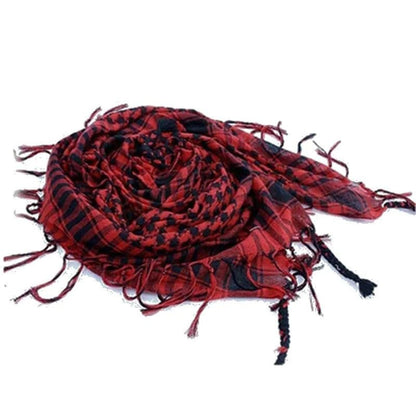 Lightweight Tactical Plaid Scarf  Unisex MilitaryStyle Scarf For Outdoor Warmth And Protection 6