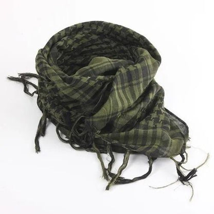 Lightweight Tactical Plaid Scarf  Unisex MilitaryStyle Scarf For Outdoor Warmth And Protection 7