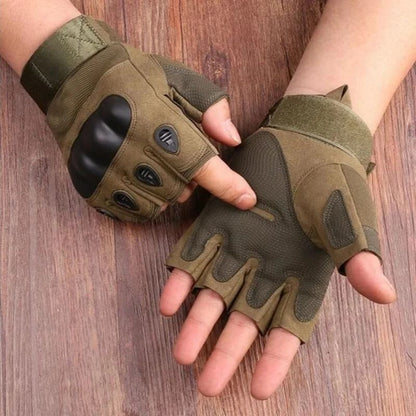 Half Finger Tactical Gloves  Durable Outdoor Gloves For Sports Shooting And Cycling 1