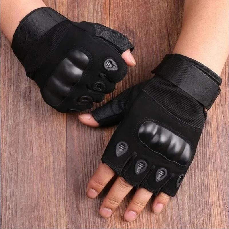 Half Finger Tactical Gloves  Durable Outdoor Gloves For Sports Shooting And Cycling 2
