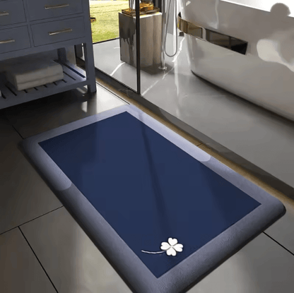 PlushFlannel Thickened Absorbent Bath  Floor Mat 6
