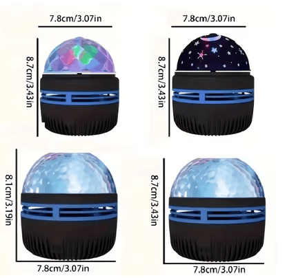 StarWave Galaxy Projector Night Light 3