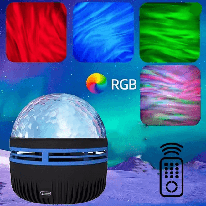StarWave Galaxy Projector Night Light 4