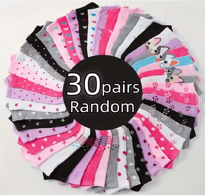 HeartEase Candy Colored Ankle Socks For Women 6