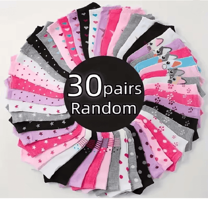 HeartEase Candy Colored Ankle Socks For Women 6